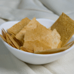 Sourdough cheese crackers