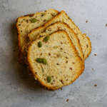 Whole meal bread with seeds